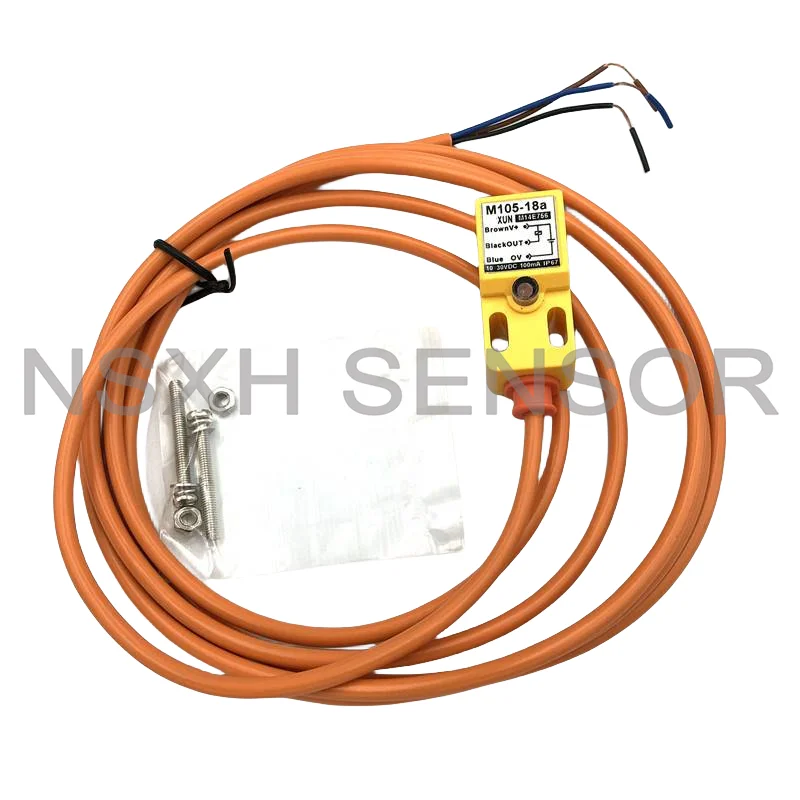 New High Quality M105-18A Proximity Switch Sensor NPN NO 10-30VDC IP67 100mA