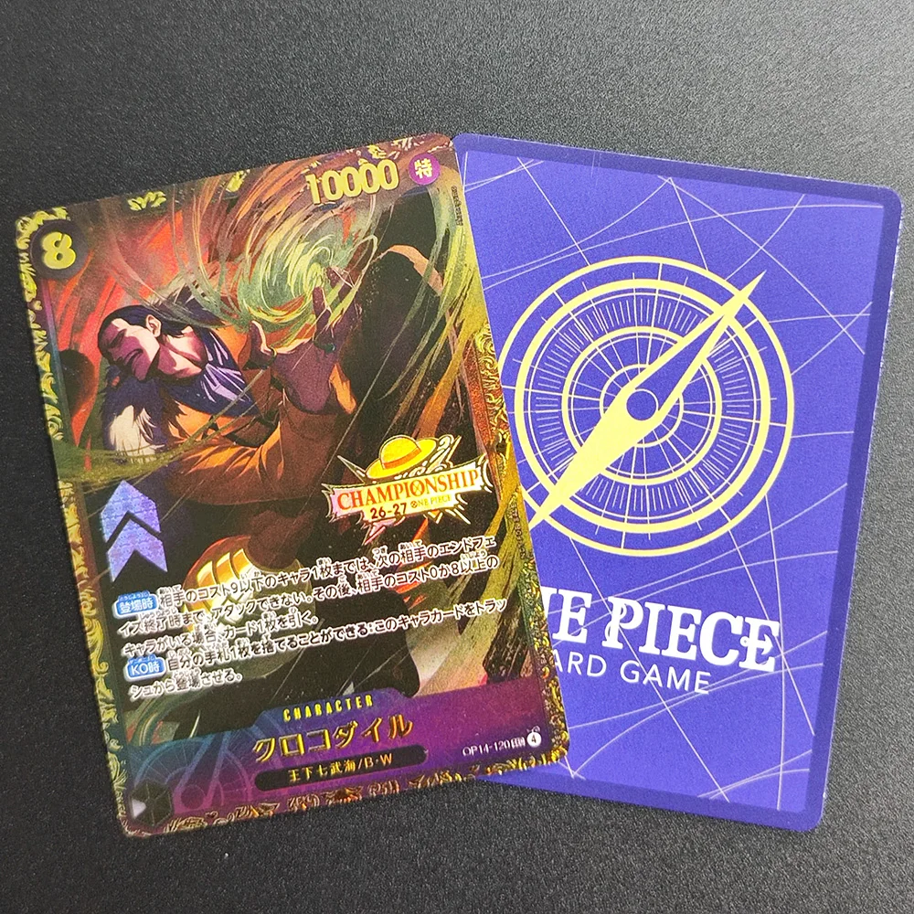 Proxy One Piece Card Japanese Championship 26-27 Prize Card Boa Hancock OP14-112 Crocodile OP14-120 Collection Game  Anime Card view 2