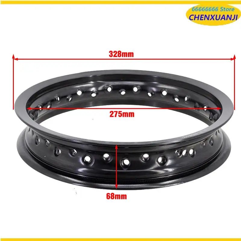 جديد 1.85*12 "12 بوصة محور عجلات العلامة التجارية دراجة نارية 1.85x12 32 أو 36 المتحدث ثقوب 12 بوصة سبائك الألومنيوم حافة