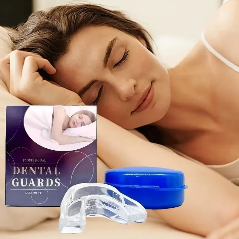 성인용풀Night Guards for Teeth Clenching Sleeping Teeth Guard Bite Guard Anti Snore Mouthpiece Teeth  Clenching Protection for Sleep