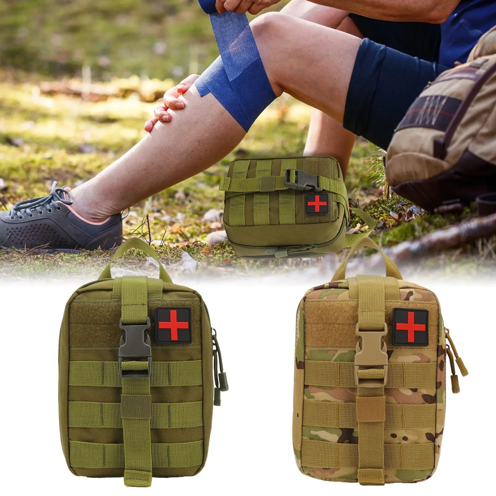 

Waterproof Tool Bag Pouch, Waist Pack Organizer for Camping Work, Home Garage Electrician Hiking Boat RV Long Trip