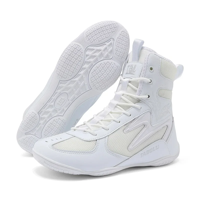 Classic Brand Men Wrestling Sneakers Rofessional Wrestling Shoes  Wear Resistant Men Fighting Shoes High Boxing Shoes for Men