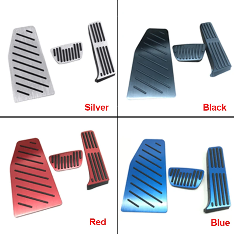 For Toyota Harrier Venza IV XU80 2020 2021 2022 Aluminum Car Accelerator Fuel Brake Pedals Cover Anti-Slip Pads Case Accessories
