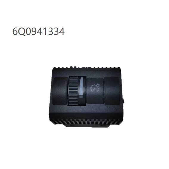 Part Number:6Q0941334 Car Dashboard Headlight Adjustment Switch Instrument Cluster Brightness Adjustment Switch Accessories