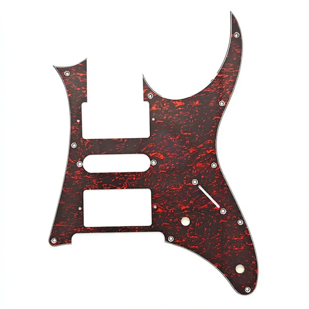 Premium 3 Ply Electric Guitar Pickguard For Ibanez 7V HSH Pickup Scratch Plate Durable Anti Scratch Shield Repair Tool