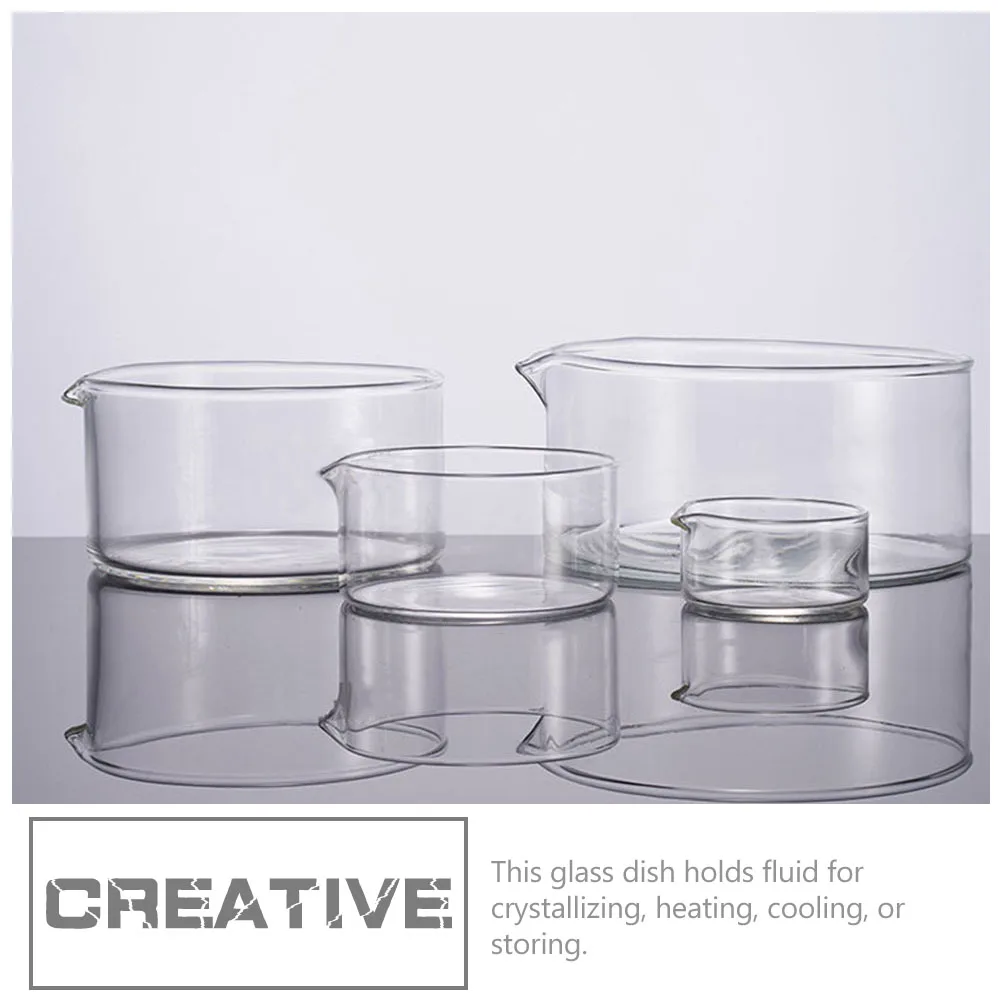 Experimentierversorgung, Kristallisierungsschale, Glas, Laborgeräte, Kristallisierung