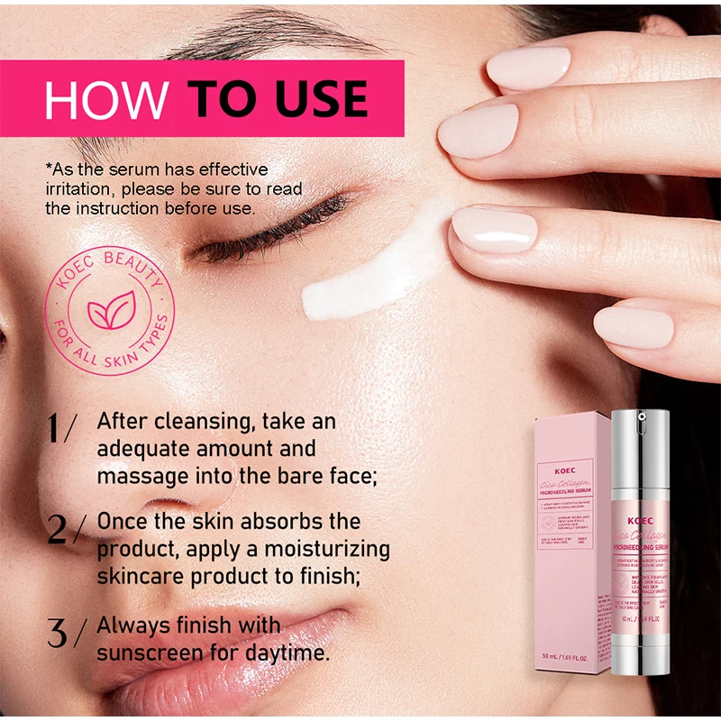 ريدل شوت 100 إسفنجة ميكرونيدل جوهر الصبار كينتيللا اسياتيكا دنج جوهر ترطيب تفتيح جوهر الخطوط الدقيقة #6