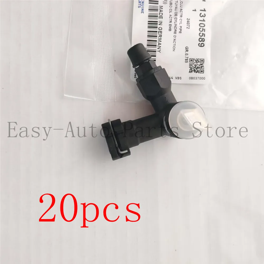 

20pcs 13105589 Gearbox Clutch Control Pipe Elbow For Opel Vauxhall Signum Zafira Astra Corsa Meriva F13 F17 F23 F35 13105590