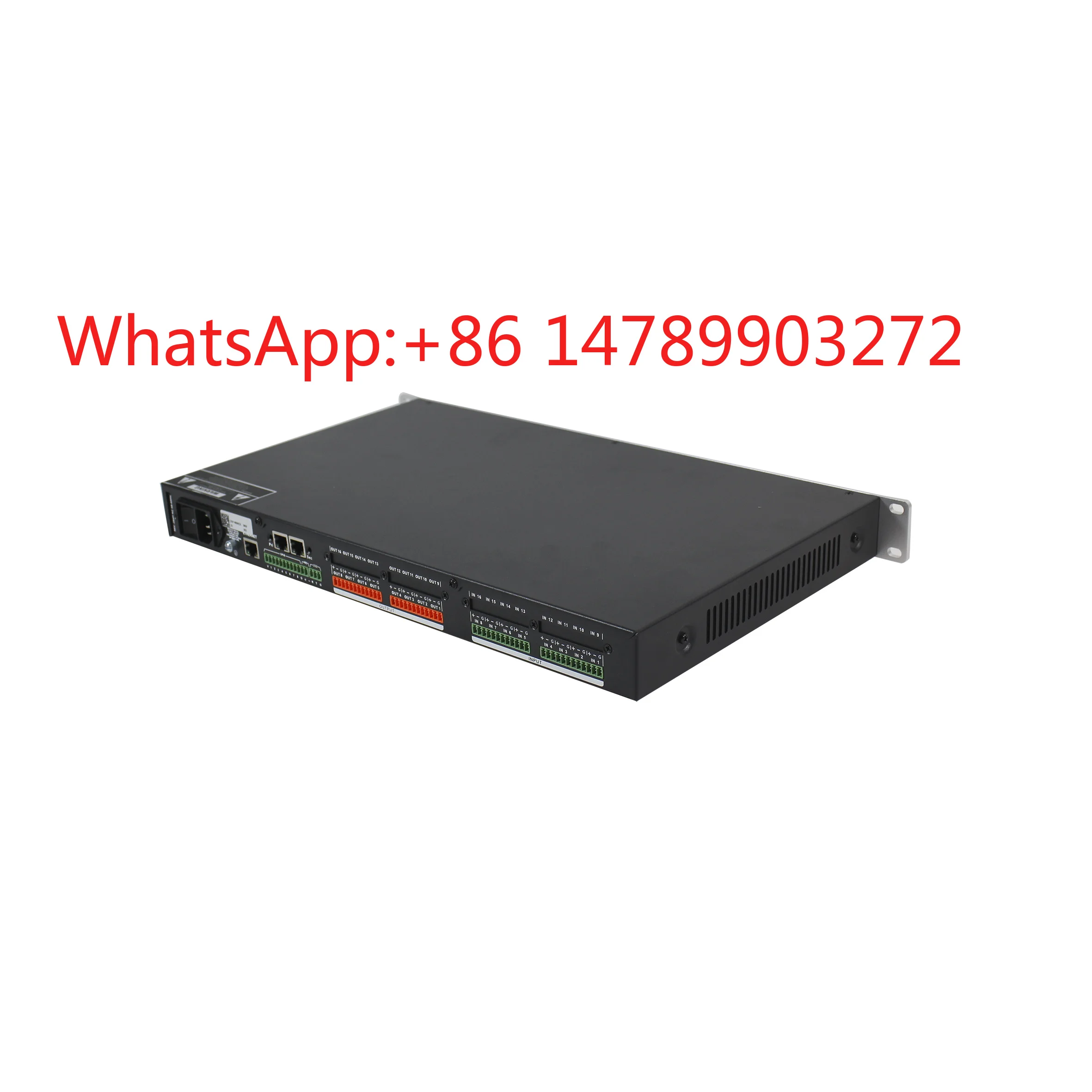 

8 In 8 Out DSP Matrix Mixer USB Driver Dante Network Stage Sound Equipment