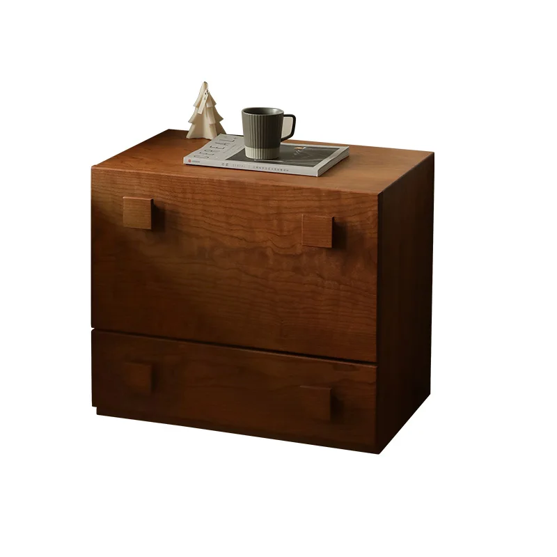 

Bedside Table Multifunctional Combination Low Cabinet Side Cabinet French Retro Locker Bedroom Storage Cabinet