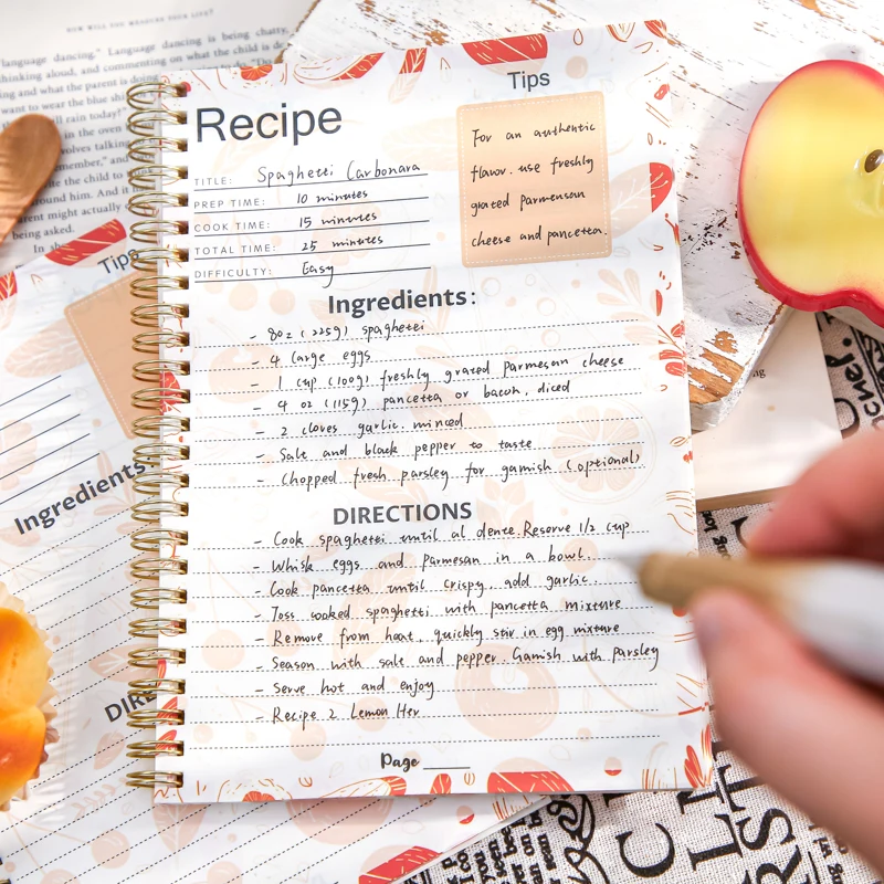 Mr.Paper 52 Sayfa Spiral Tarif - Meal Prep Book incelemesi ve fiyatı