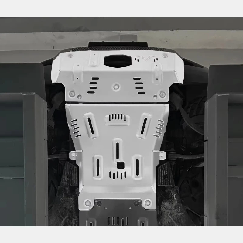 Aerospace Al Mg Alloy 8mm Underbody Protection for 90/110 5 LR5 L663 L462 Engine Skid Plate