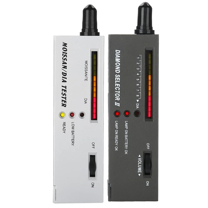 Caneta testadora, seletor de joias de alta precisão, testador profissional de moissanite, conjunto de ferramentas de teste portátil