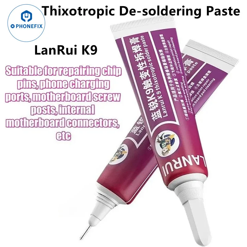 Lanrui M95 Metal Glue Extruder K9 Thixotropic Solder Paste for