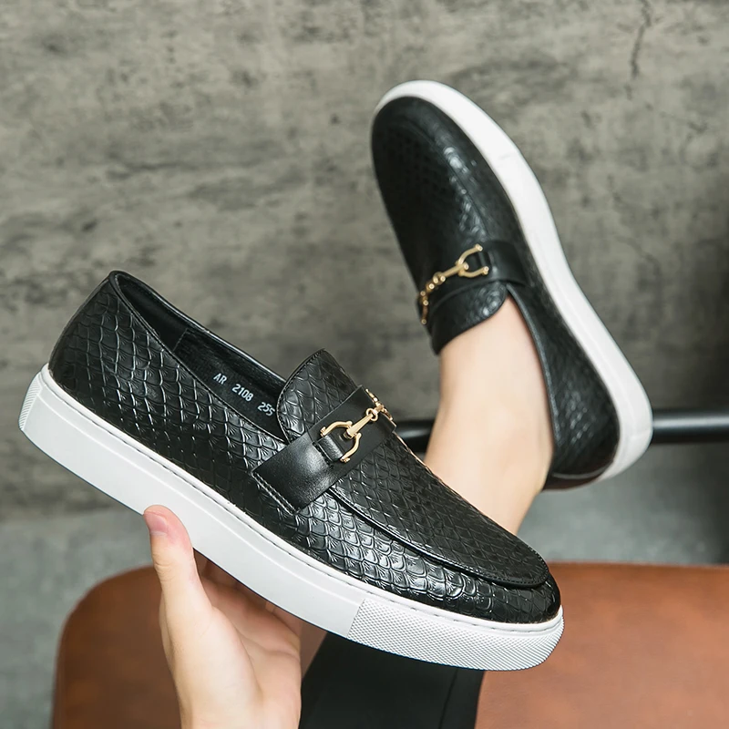 حجم 48 أحذية رجالي رسمية الرجال أحذية من الجلد تصميم Tenis الرجال دي Hombre الأخفاف تنيس كاباليرو مصمم أحذية رياضية فساتين راقية #1