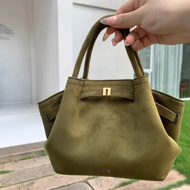 2025 New Women's Dumpling Bag JW PEI Women's Micro Leather Suede Underarm Bag Fashion Designer Women's French Tote Shoulder Bag