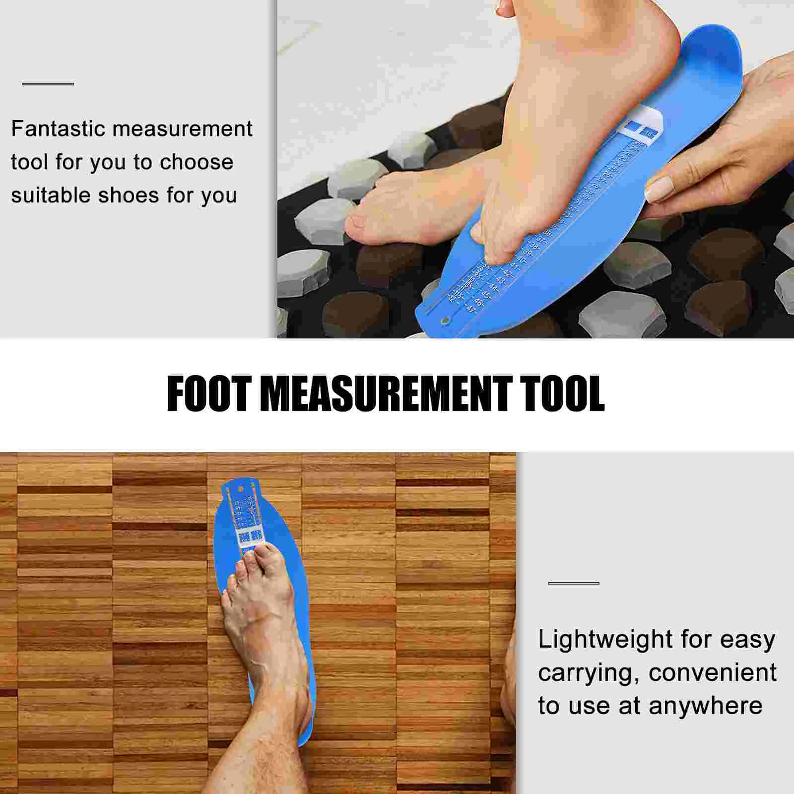 Measuring Instrument Foot Device Toddler Children Shoes Size Plastic Teenager Feet Gauge