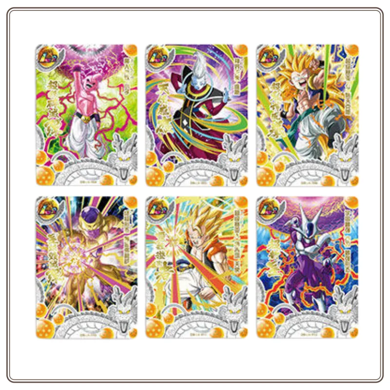 Original 30th Anniversary Dragon Ball in Stock Valentines Card Dragonball Cards Manga Anime Photomasks Games Carte Collectible