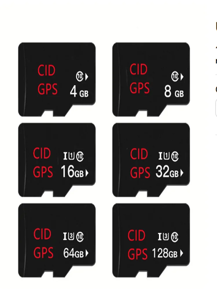 TF GPS change CID 2GB 8GB sd Mini TF card Memory Card 16GB 32GB 64GB TransFlash navigation high speed Customized for Car GPS Box