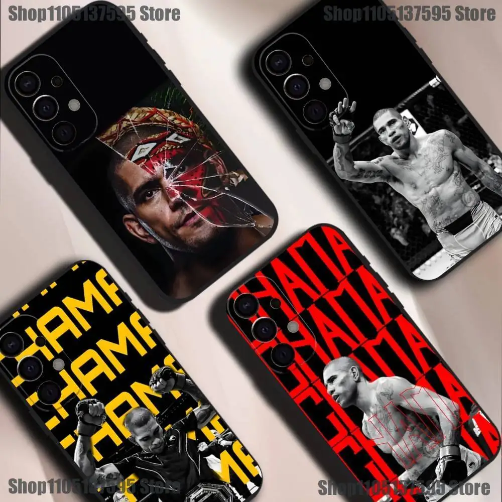 

Fighting Pereira Alex Phone Case For Samsung S25,S24,S21,S22,S23,S30,Ultra,S20,Plus,Fe,Lite,5G Black Cover