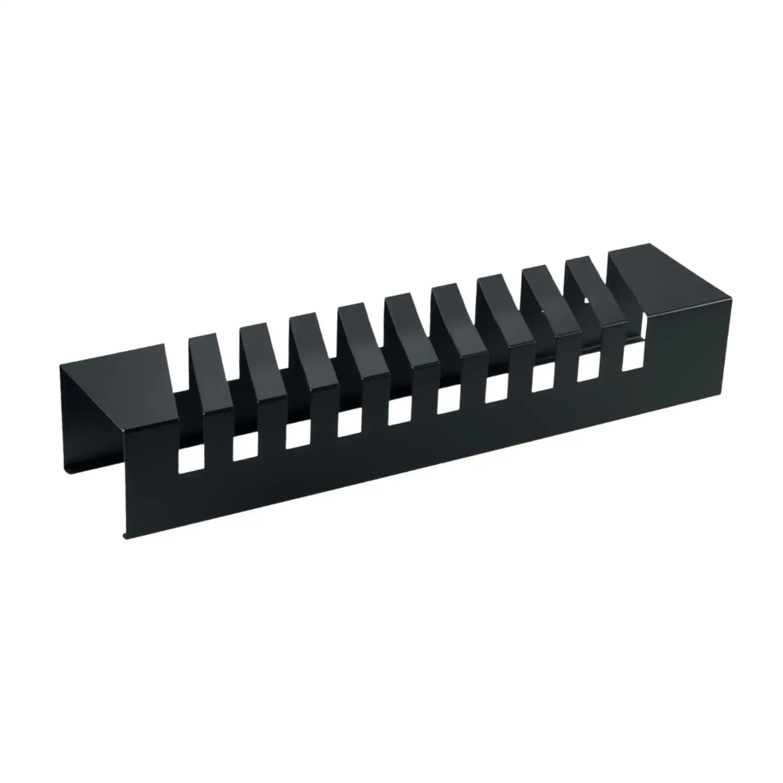 Standing Tile Sample Holder Black Iron Display Shelf for Ceramic Tile Store Floors and Countertop Presentation