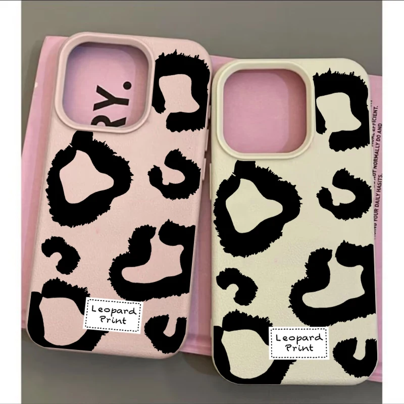 Mode Leopard Print Telefon Fall Für Redmi Hinweis 10 11 12 13 14 Pro Max 8 9 12 13 14 Pro Plus 10S A3 A5 14C 13 12C 10 Soft Cover