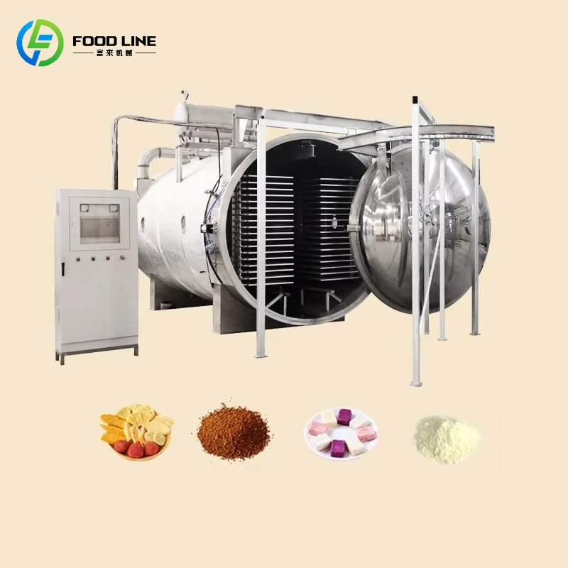 Vegetable Freeze Drying Vacuum Vacuum Freeze Dryer Machine  Dry Lyophilized Price for Food fruit vegetable Customized