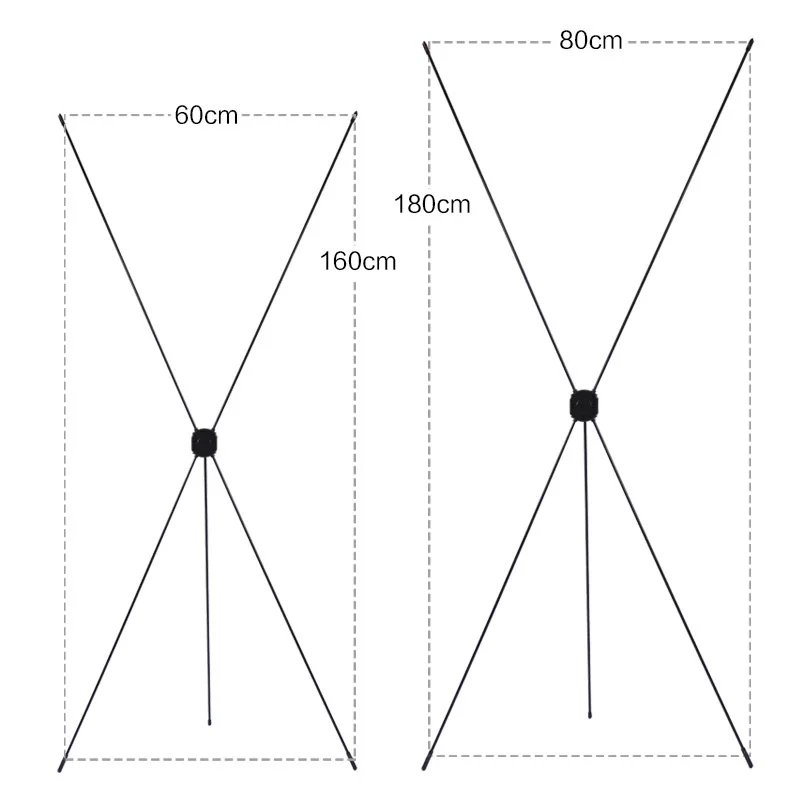 60x160 80x180 Custom X Gear Display Rack Poster Rack Advertising Rack Roll-up Bracket Wedding Beauty Salon Display Rack