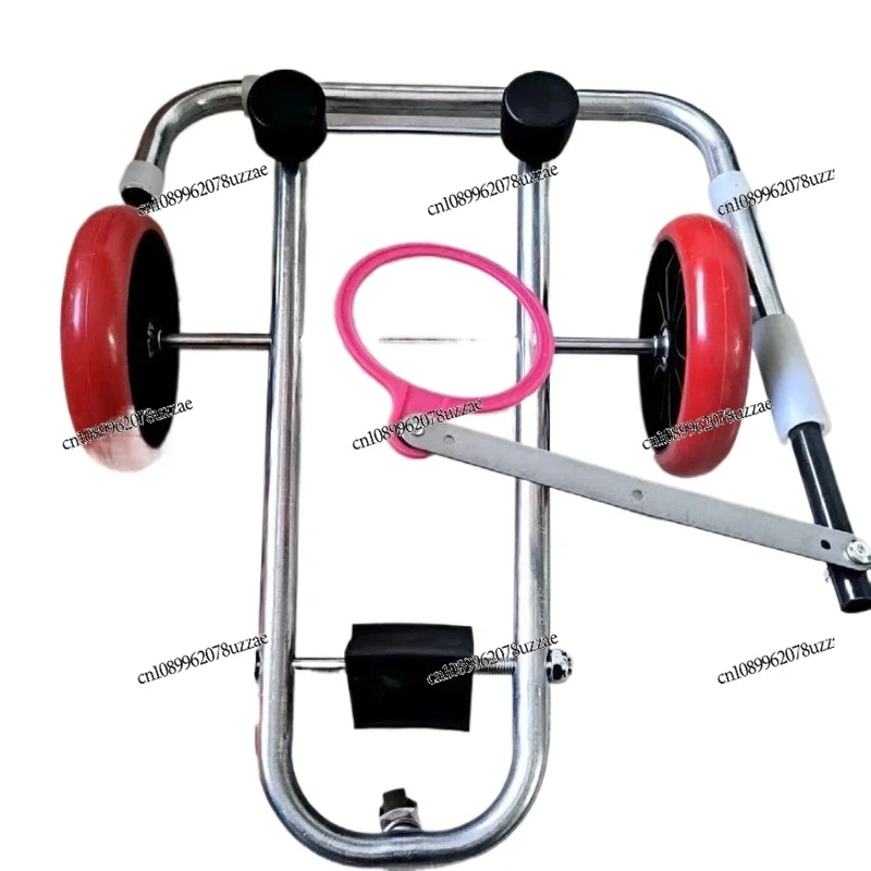 

Toilet Auxiliary Installation Artifact Positioning Mobile Folding Portable Labor-saving Trolley Easy To Install