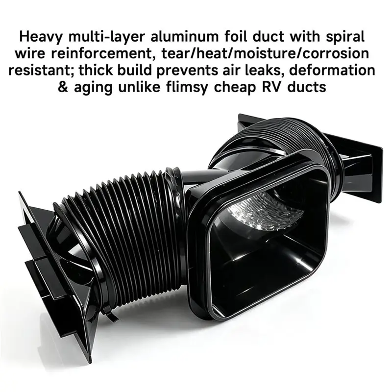 RV Air Conditioner Duct Replacement For Coleman Mach 1, 3, 10, 15& Q For Coleman Mach Accessories Ac