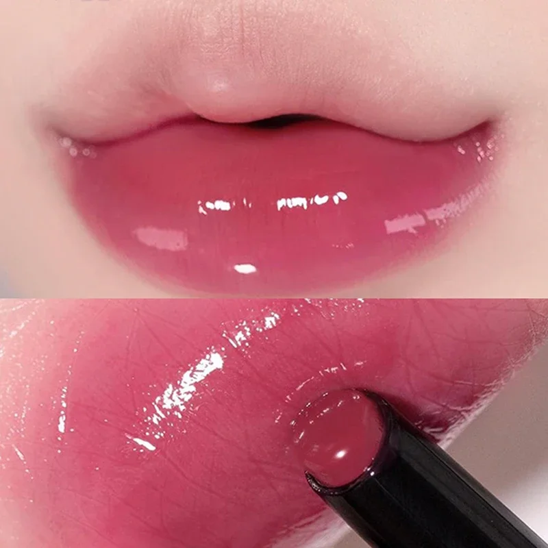 Water Light Jelly Solid Lip Gloss Long Lasting Moisturizing Waterproof Non-stick Cup Mirror Lipsticks Tint Lips Makeup Cosmetics