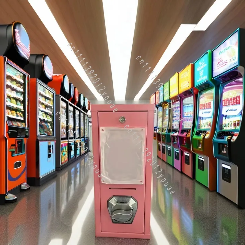 Portable Single-slot Card & Tattoo Sticker Vending Machine, Compact Commercial Dispenser with Coin & Token Payment