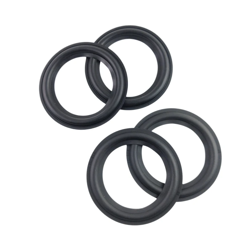 2 pcs/lot 4 inch woofer / bass speaker surrounds repair Rubber -Brand New