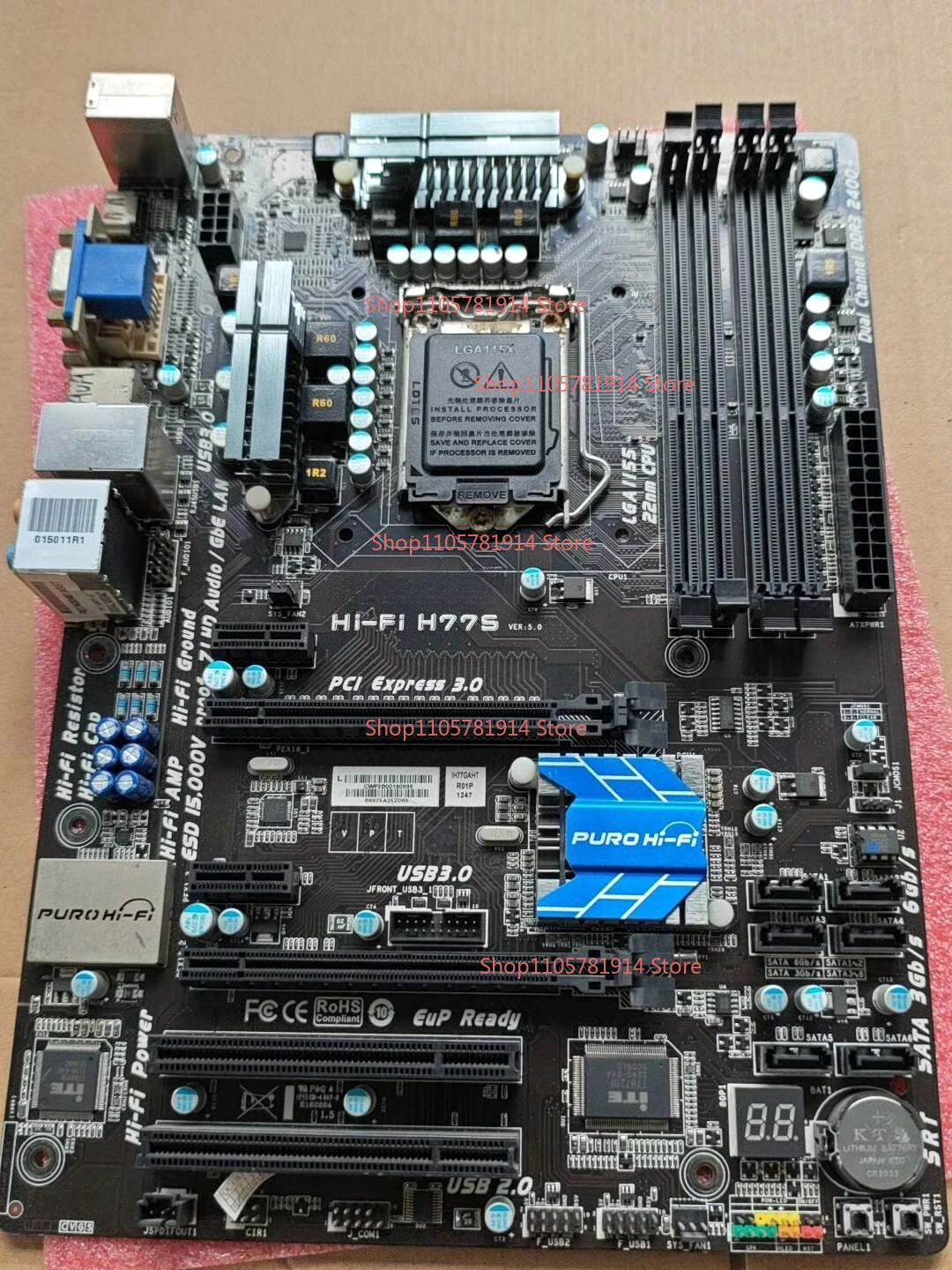 For BIOSTAR HI-FI H77S