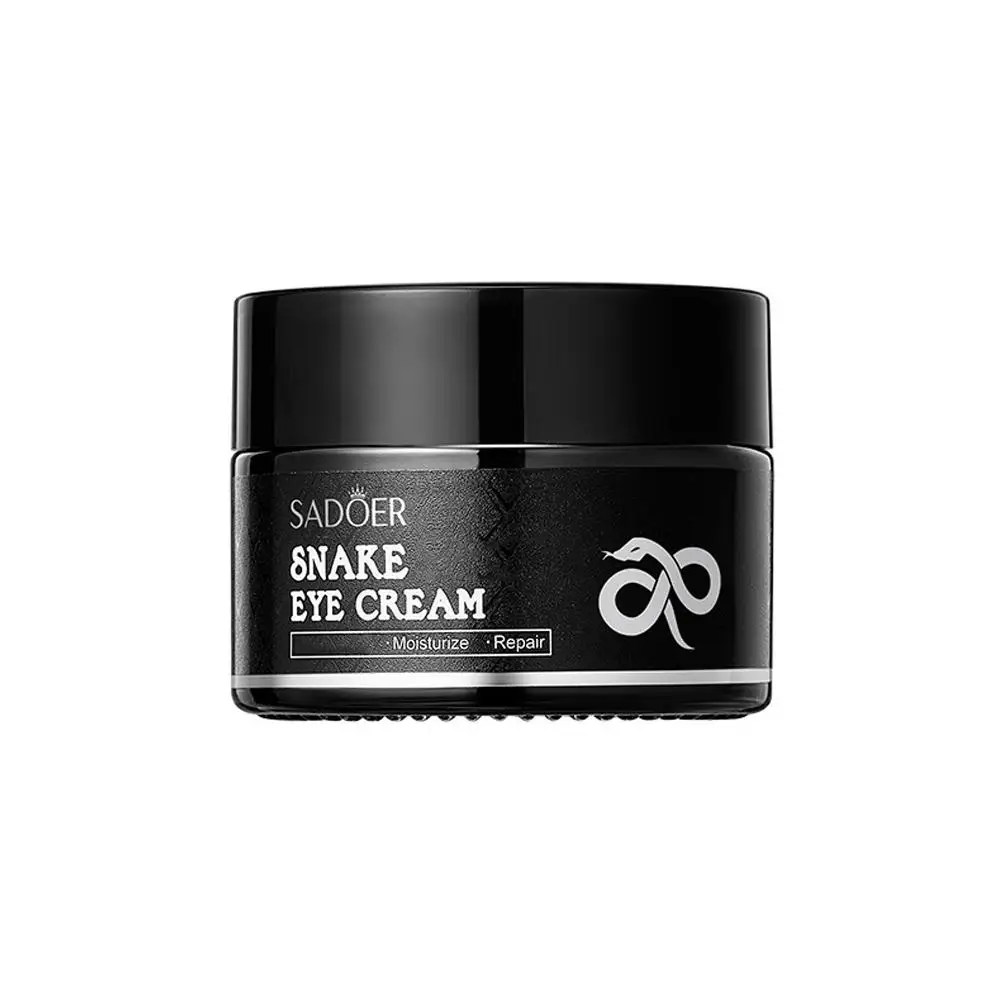 Creme para olhos de cobra para remoção de olheiras, sacos anti-rugas, hidratante, suave, anti-rugas, inchaço, envelhecimento, firmeza, r4t5