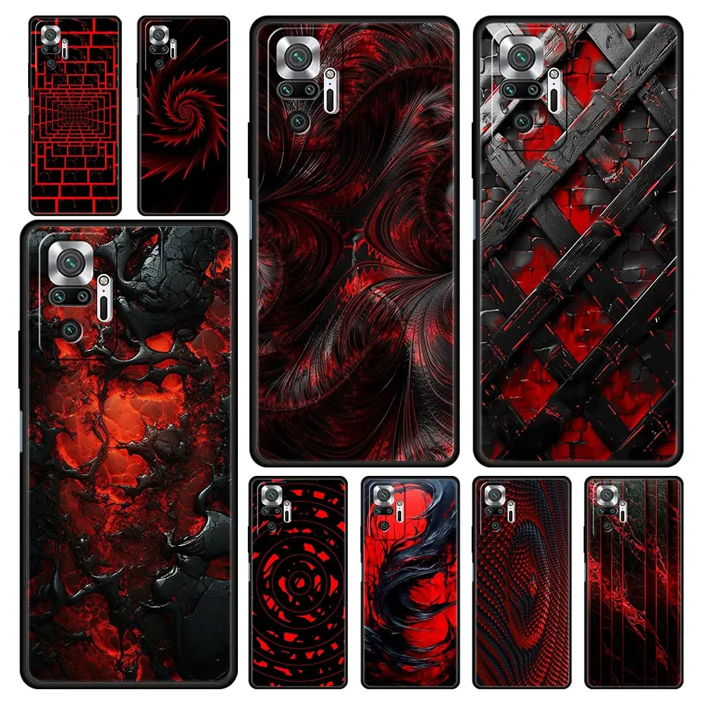 Black Red Ripple Ar… - image