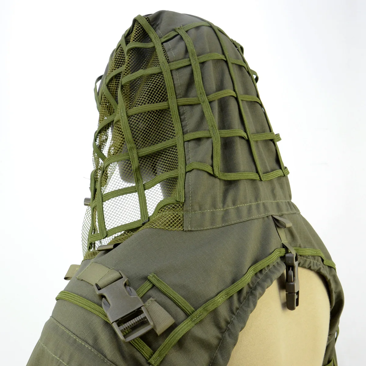 Tactical Ghillie Suit Foundation Camouflage Clothes Sniper Cloak Field Training Combat Hunting Clothing Hooded Airsoft Uniform