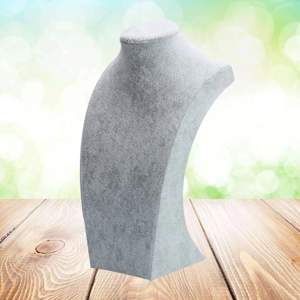 Necklace Displays Rrganizers Chest Circumference Jewelry Bust Stands Miss Men's Necklaces