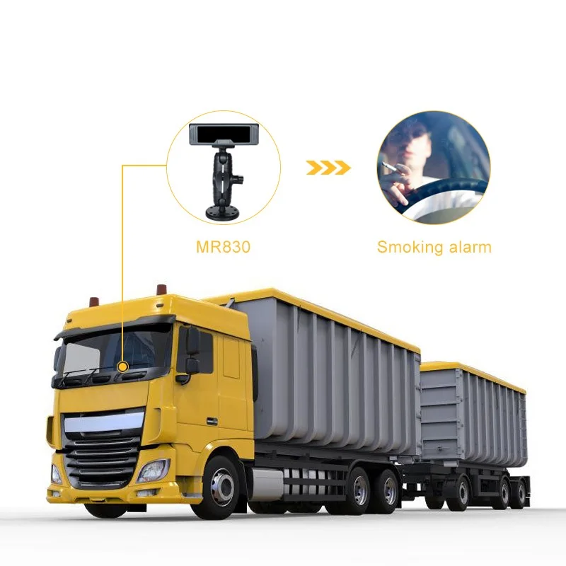 Alerta de monitoramento de driver CareDrive com sistema de condução de fadiga para controle de caminhão