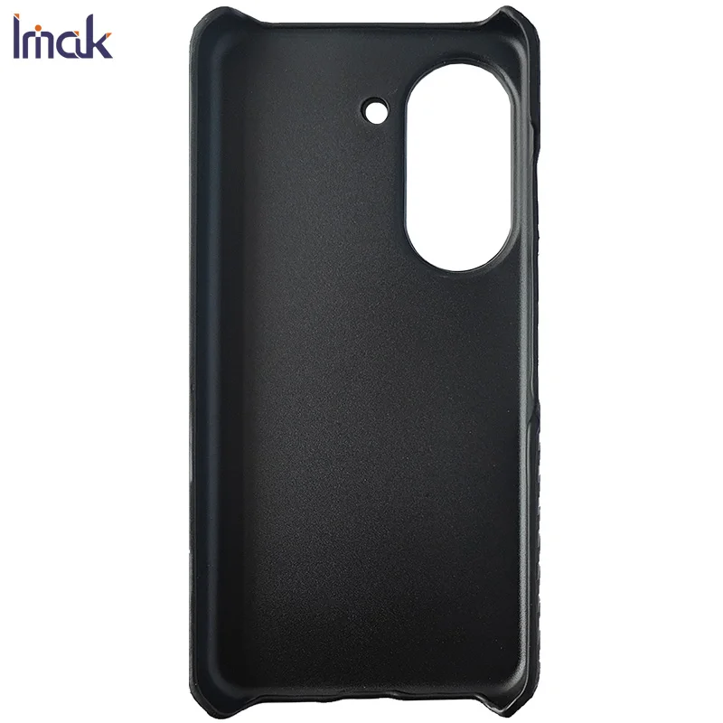 IMAK Carbon Fiber Pattern Back Panel for Asus Zenfone 9 5G 2022 Phone Case Hard PC Slim Matte Shockproof Cover Zenfone9 Coque