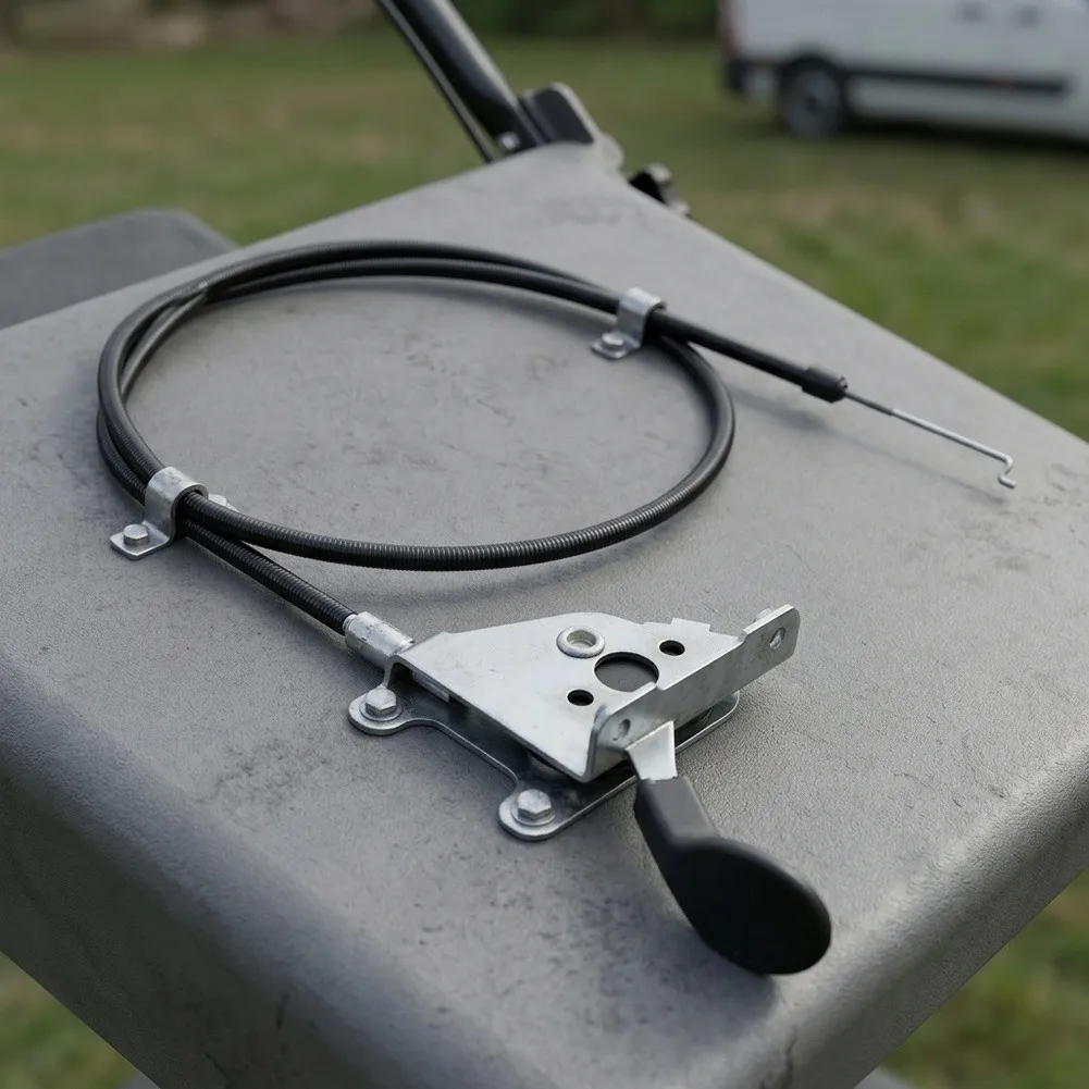 Replacement Throttle Wire Throttle Cable High Strength Metal Construction OEM Specification Design For Lawn Maintenance