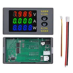 Digital Voltmeter Ammeter Wattmeter Voltage Current Energy Meter DC 0~100V 10A 1000W High Precision Power Meter