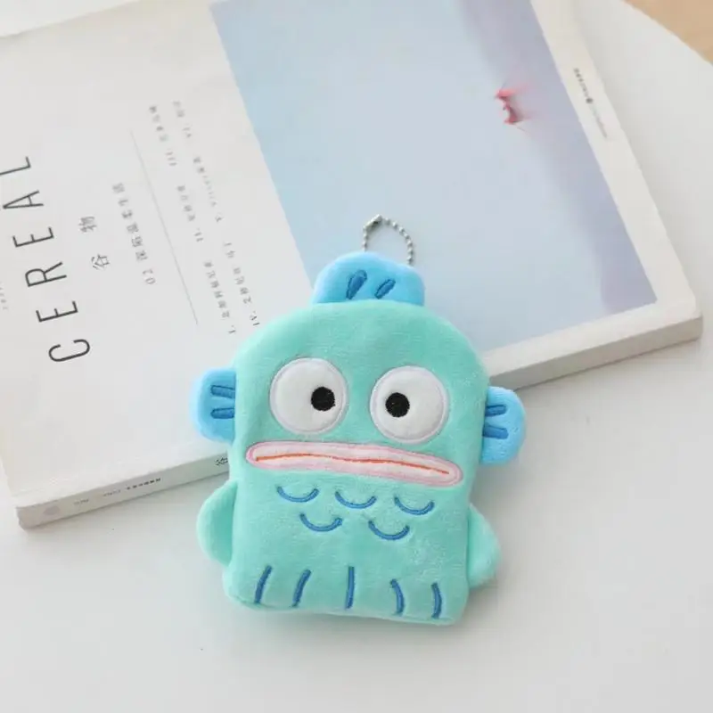 Sanrio Bag Kawaii Hangyodon Small Octopus Ugly Hot Bag Pendant Cartoon Bag Multi Functional Wallet Large Capacity Bento Bag