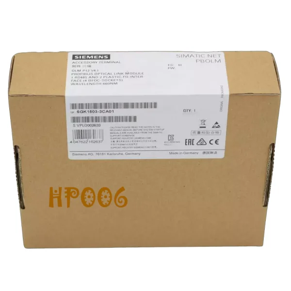 

1pc New 6gk1503-3ca01 6gk1 503-3ca01 Module with Box Brand New Original Spot Plc