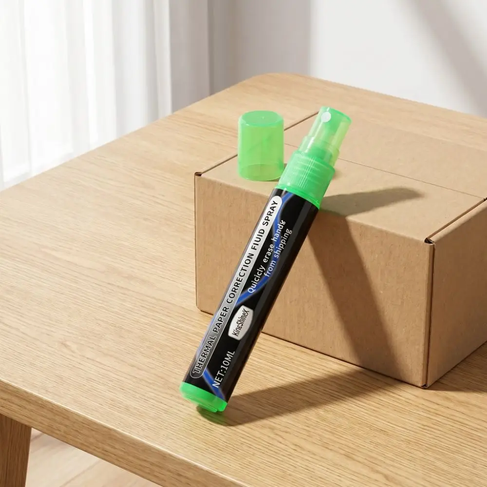 Portable Thermal Paper Erasing Pen Quickly Remove Address Phone Erasing Liquid Spray Pen 10ml Capacity Shipping Labels Bills