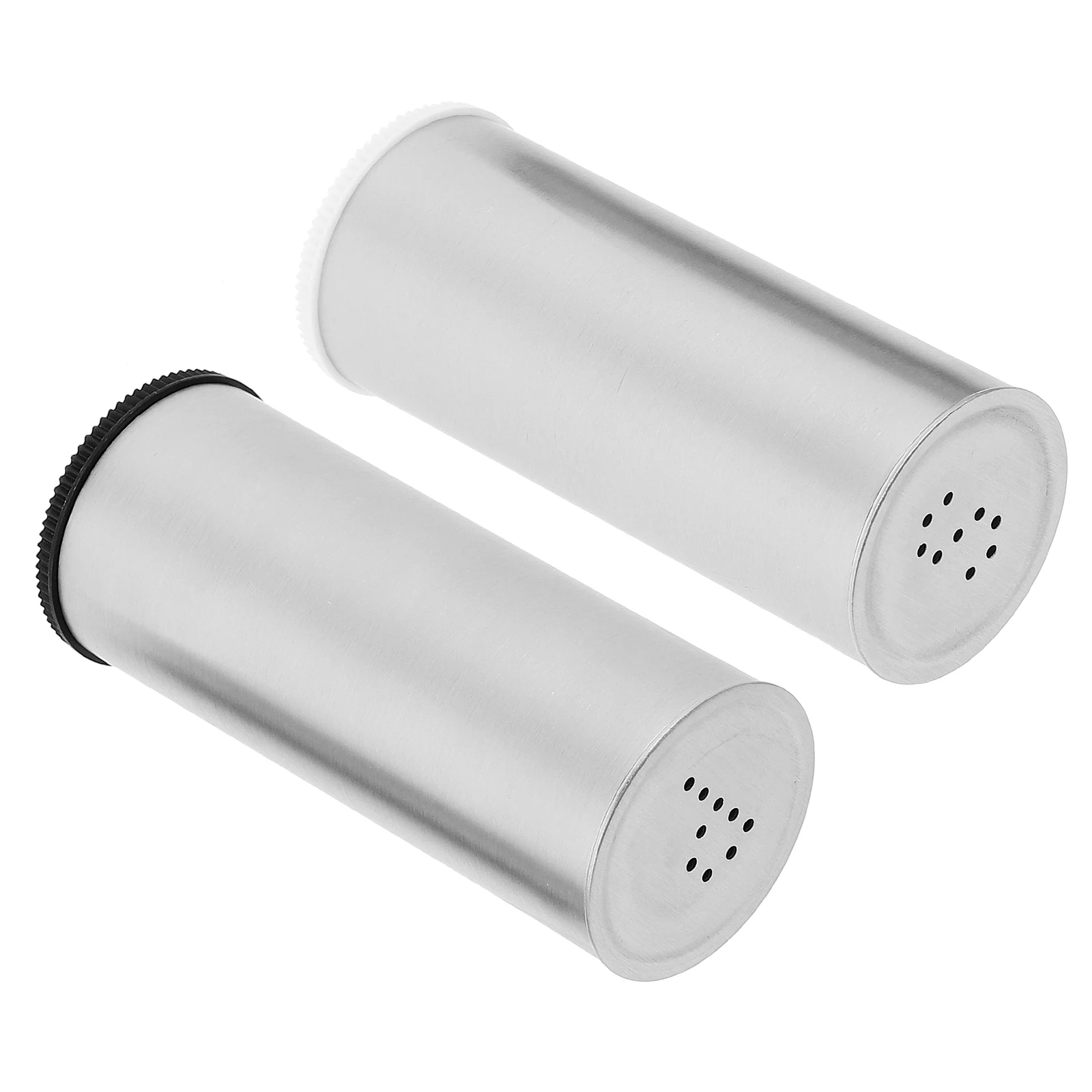 

2 pcs Salt Shaker Pepper Set Spice Dispenser Jars Kitchen Condiment Seasoning Bottles Random Color Sturdy Practical Home Use