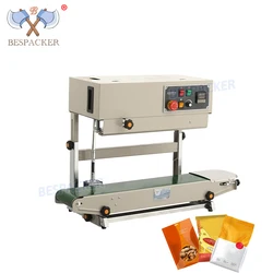 FR-880LW Vertical Continuous Bag Sealer Sealing Machine With Date Code Printing