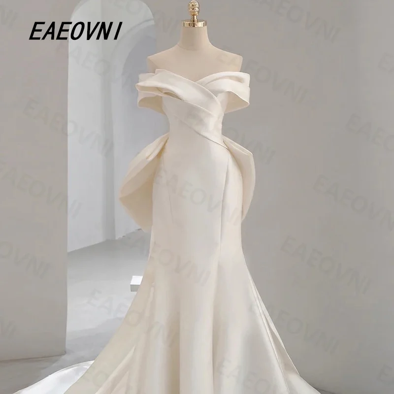 2023 Fairy Gorgeous Strapless White Romantic Wedding Dress Exquisite Design Princess Bridal Gowns Vestido de novia Custom made