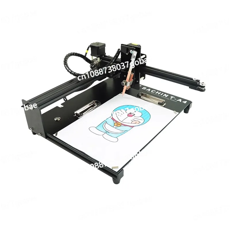 BACHIN Notebook Lettering Cards DIY Drawing Machine Cnc Hand Writing Machine Pen Draw and Write Robot Plotter T-A4