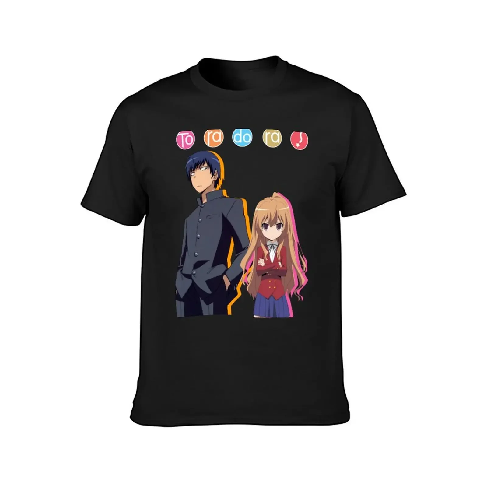 Toradora!/ Tiger X Dragon - English Version T-Shirt oversizeds custom t shirt funny gifts heavyweights clothes for men